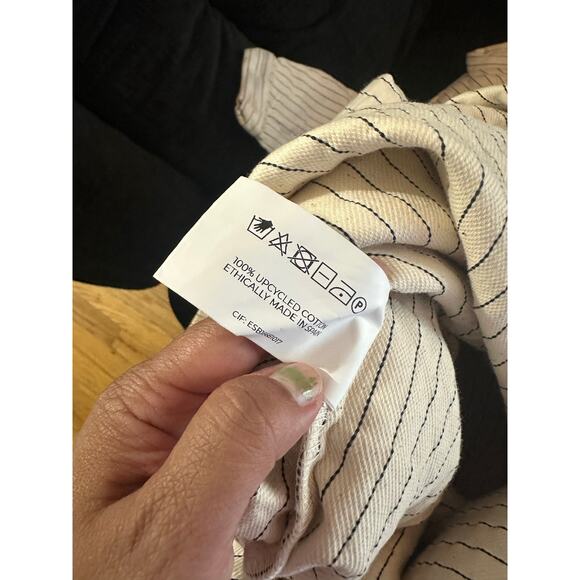 L’Envers Striped Dress – 100% Upcycled Cotton, Women’s Small - Picture 9 of 9